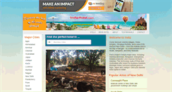 Desktop Screenshot of indiahotel.com